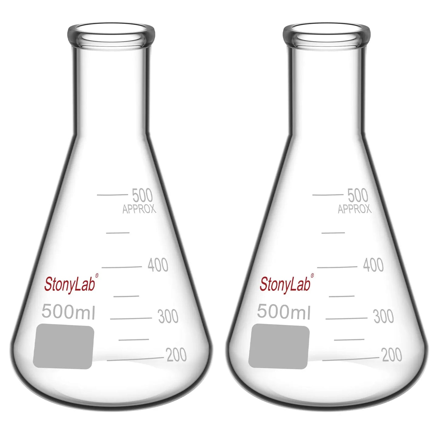 Narrow Mouth Erlenmeyer Flasks, 25-5000 ml Flasks-Erlenmeyer