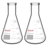 Comprehensive product view and setup components for StonyLab Narrow Mouth Erlenmeyer Flasks