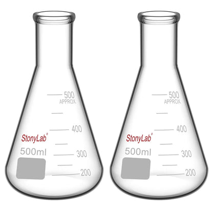 Narrow Mouth Erlenmeyer Flasks, 25-5000 ml Flasks-Erlenmeyer