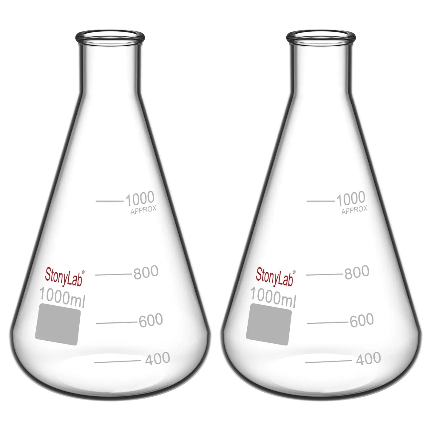 Narrow Mouth Erlenmeyer Flasks, 25-5000 ml Flasks-Erlenmeyer