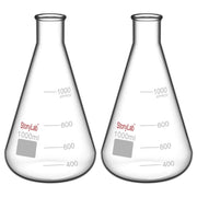 Comprehensive product view and setup components for StonyLab Narrow Mouth Erlenmeyer Flasks