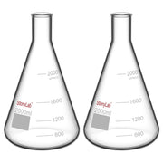 Comprehensive product view and setup components for StonyLab Narrow Mouth Erlenmeyer Flasks