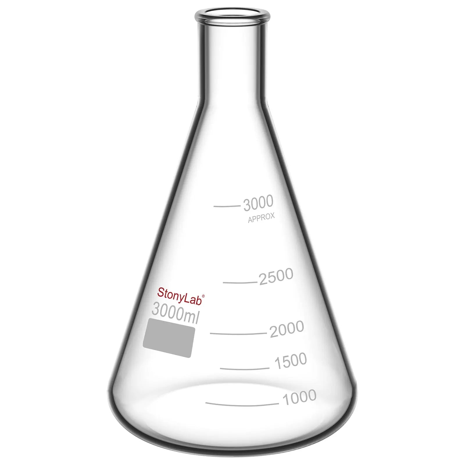 Comprehensive product view and setup components for StonyLab Narrow Mouth Erlenmeyer Flasks