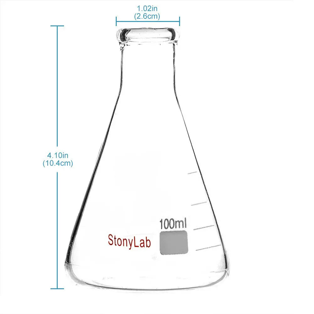 5000-50 | PYREX® 50 ML Narrow Mouth Erlenmeyer Flask With 19/38 Standard Taper Joint | Corning