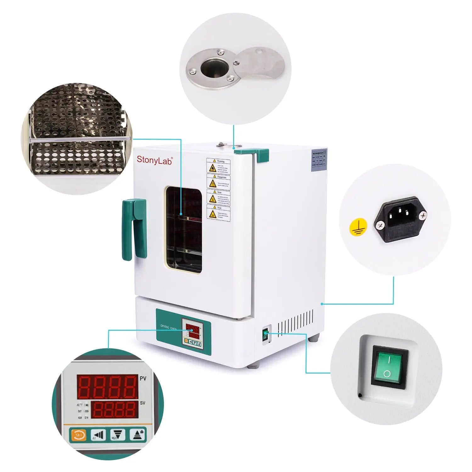 Natural Convection Drying Oven, 18 L, RT-300°C Oven-Natural Convection Drying