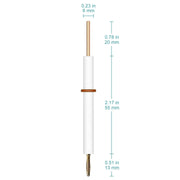 StonyLab Nickel Plated Copper Electrode Holder heavy duty chemical processing configuration