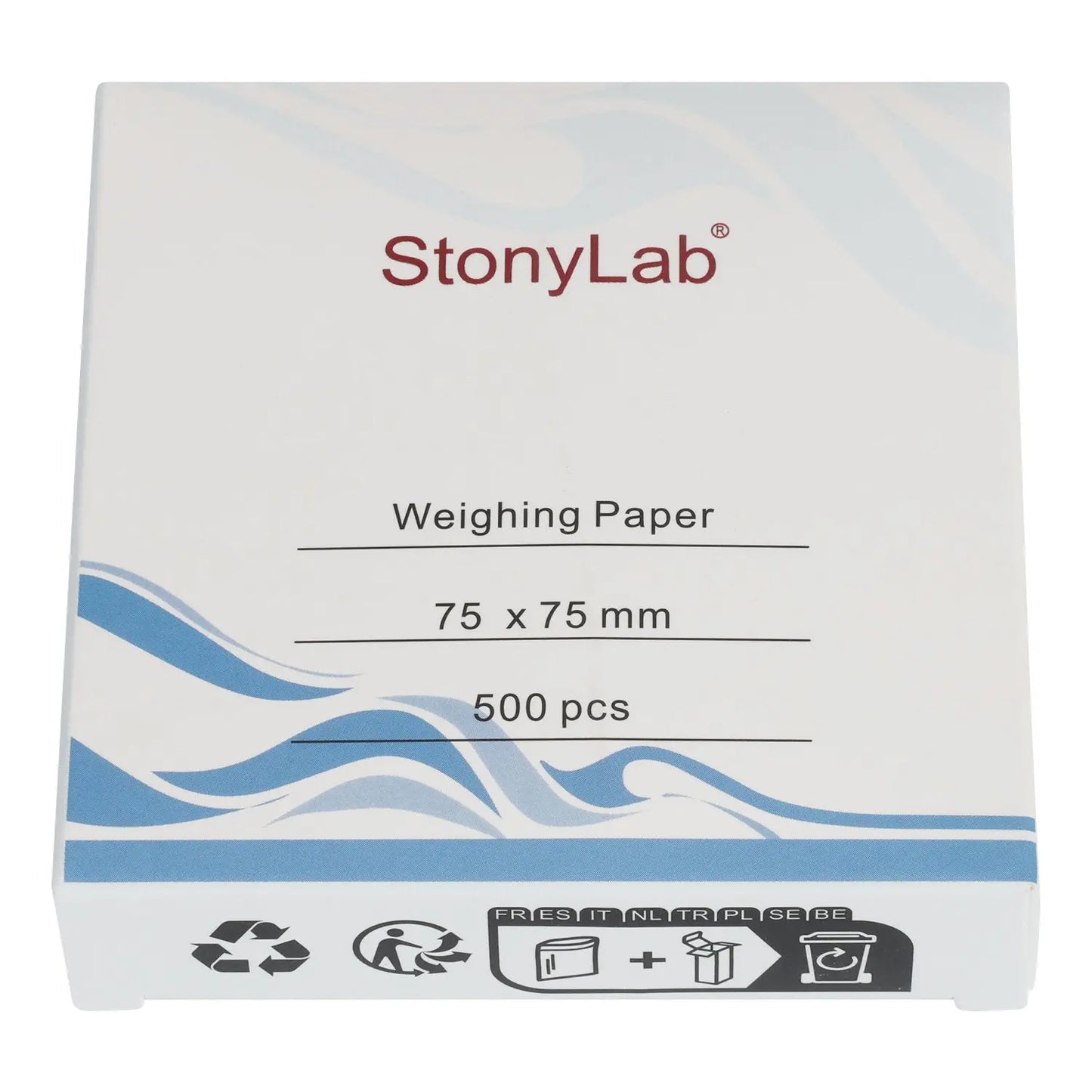Nitrogen-Free Weighing Paper, Pack of 500 Weighing Paper