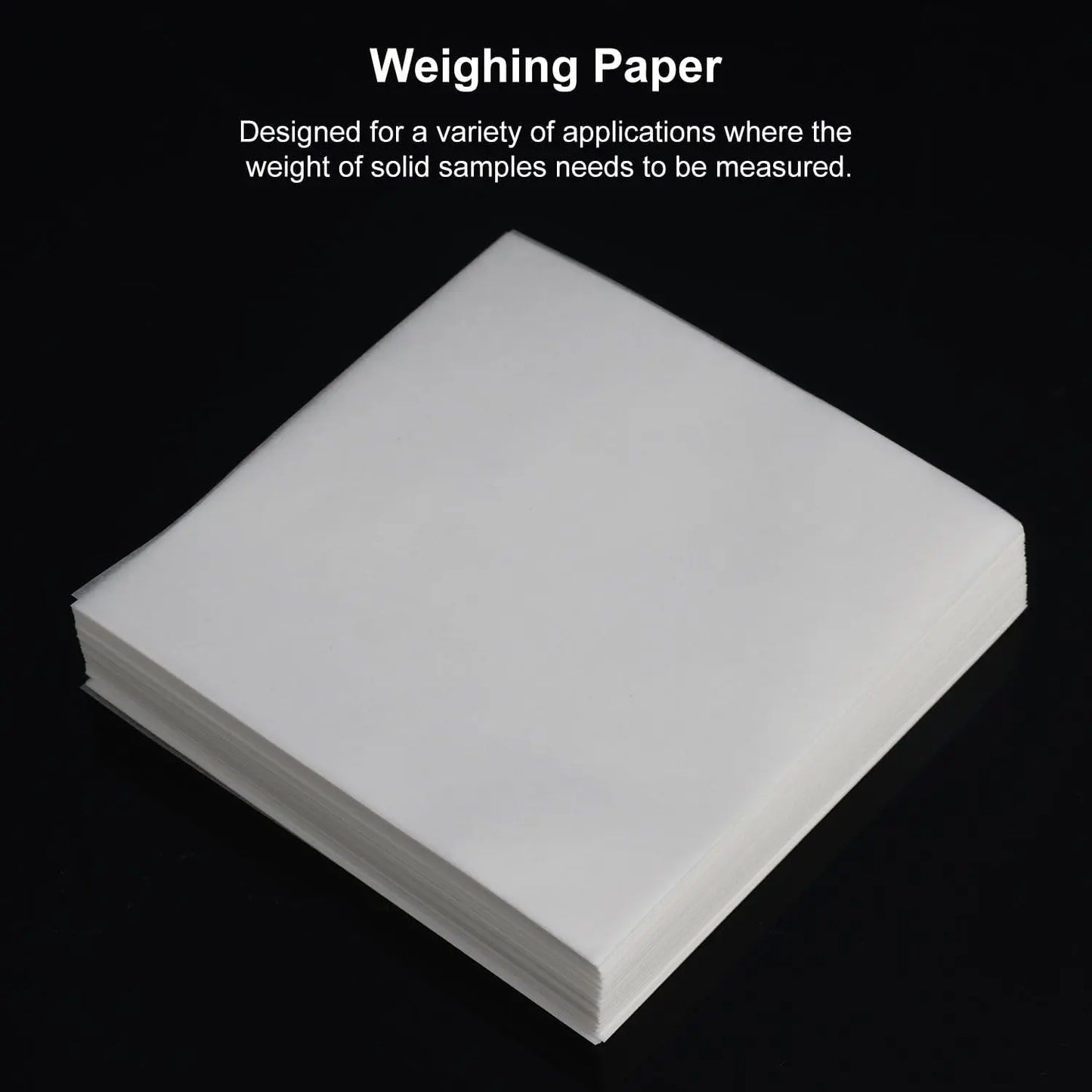 Nitrogen-Free Weighing Paper, Pack of 500 Weighing Paper
