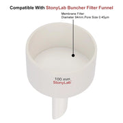 Alternative angle showing underlying build quality of StonyLab Nylon Membrane Filters