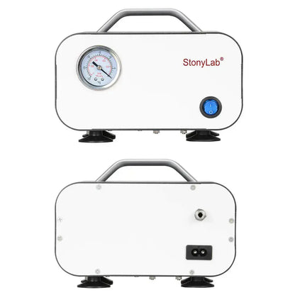 Comprehensive product view and setup components for StonyLab Oil-Free Diaphragm Vacuum Pump