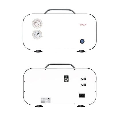 Oil-Free Diaphragm Vacuum Pump, 0.075-0.088 MPa, 10-55 L/min, Compatible with 110-220V Pump-Oil-free Pump