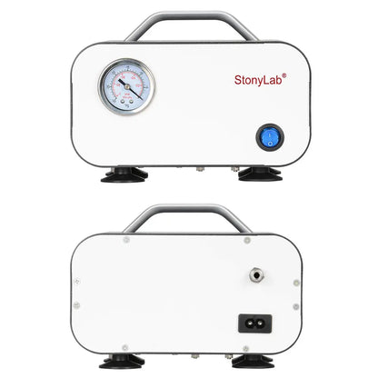 Oil-Free Diaphragm Vacuum Pump, 0.075-0.088 MPa, 10-55 L/min, Compatible with 110-220V Pump-Oil-free Pump