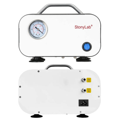 Oil-Free Diaphragm Vacuum Pump, 0.075-0.088 MPa, 10-55 L/min, Compatible with 110-220V Pump-Oil-free Pump