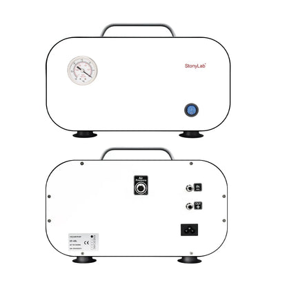 Oil-Free Diaphragm Vacuum Pump, 0.075-0.088 MPa, 10-55 L/min, Compatible with 110-220V Pump-Oil-free Pump