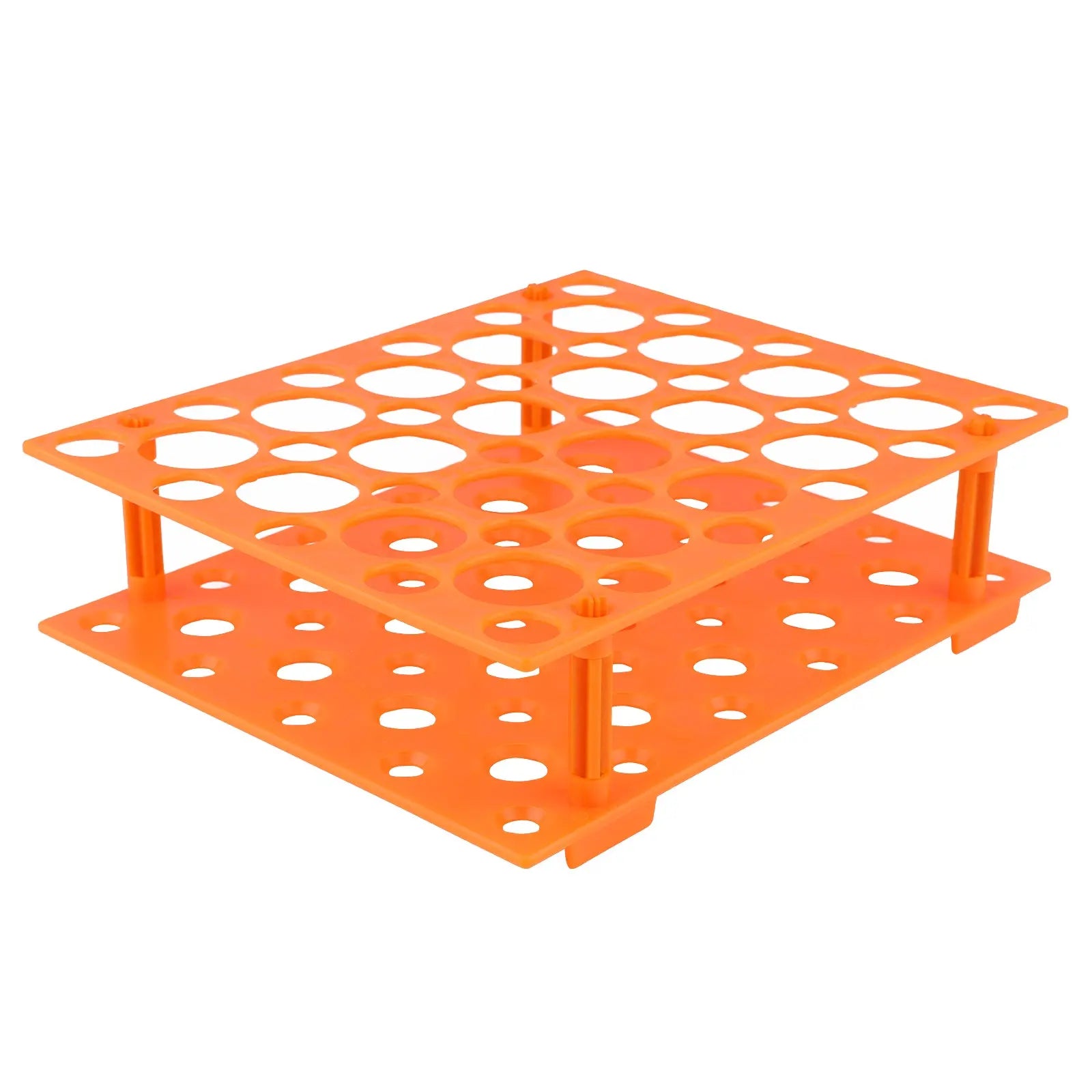StonyLab Orange Centrifuge Tube Rack for professional laboratory applications