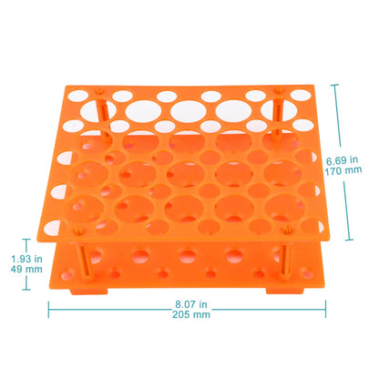 Orange Centrifuge Tube Rack, 50-Hole Racks