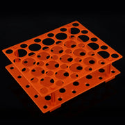 Detailed structural assembly component for StonyLab Orange Centrifuge Tube Rack