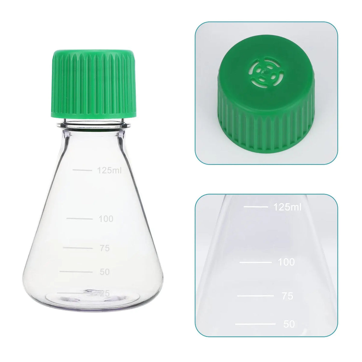 Trangular Flask StonyLab PC Triangular Cell Culture Shaker Flasks – Sterile