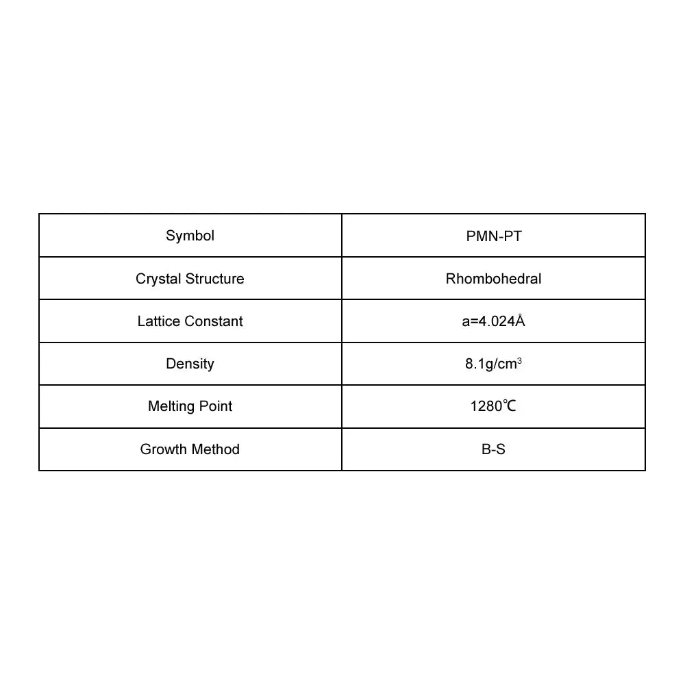 PMN-PT  Crystal Substrate PMN-PT