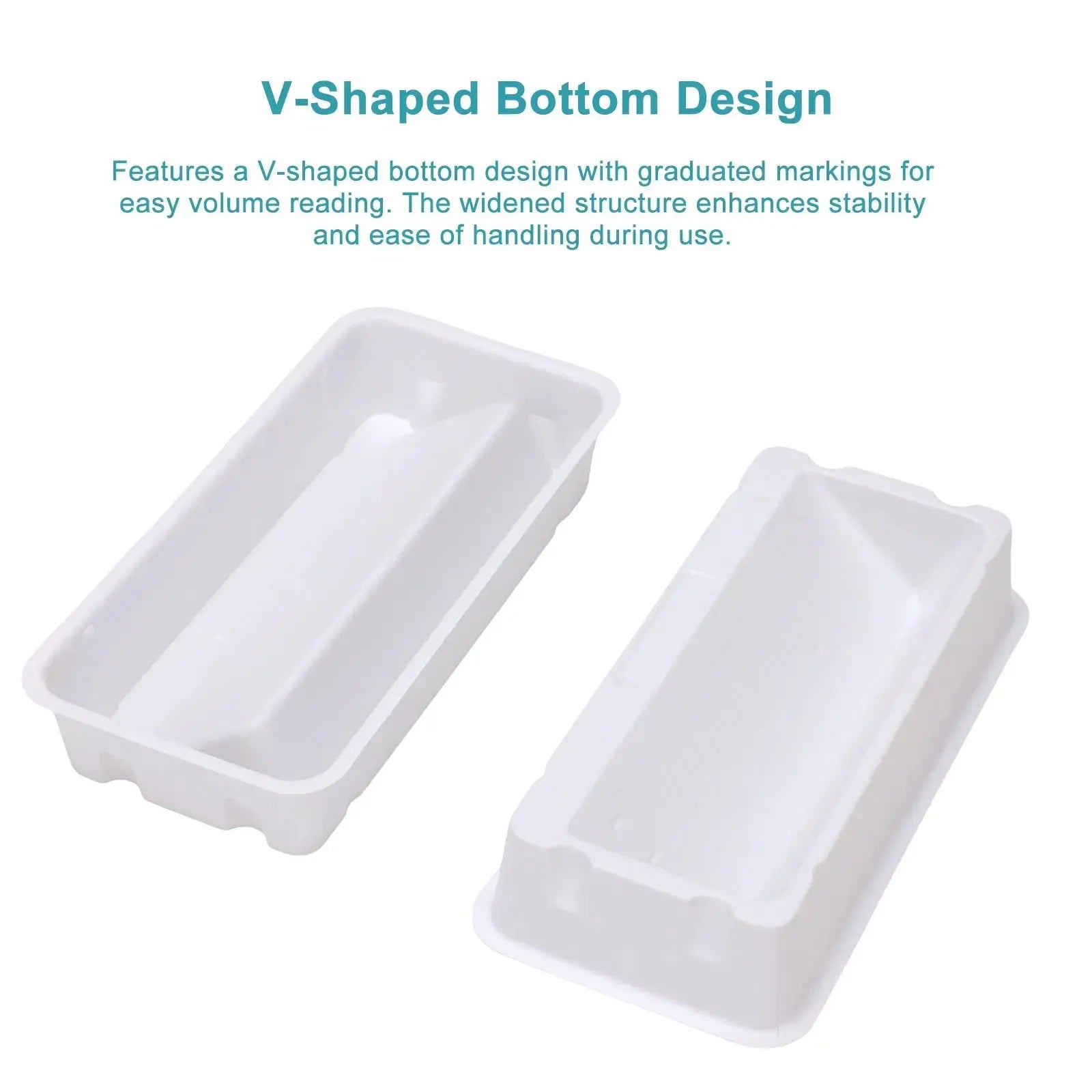 PS Reagent Reservoir, with Graduated Markings, 50ml /100ml, 20 pcs Pipette-Reservoir