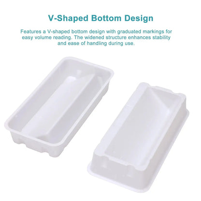 PS Reagent Reservoir, with Graduated Markings, 50ml /100ml, 20 pcs Pipette-Reservoir