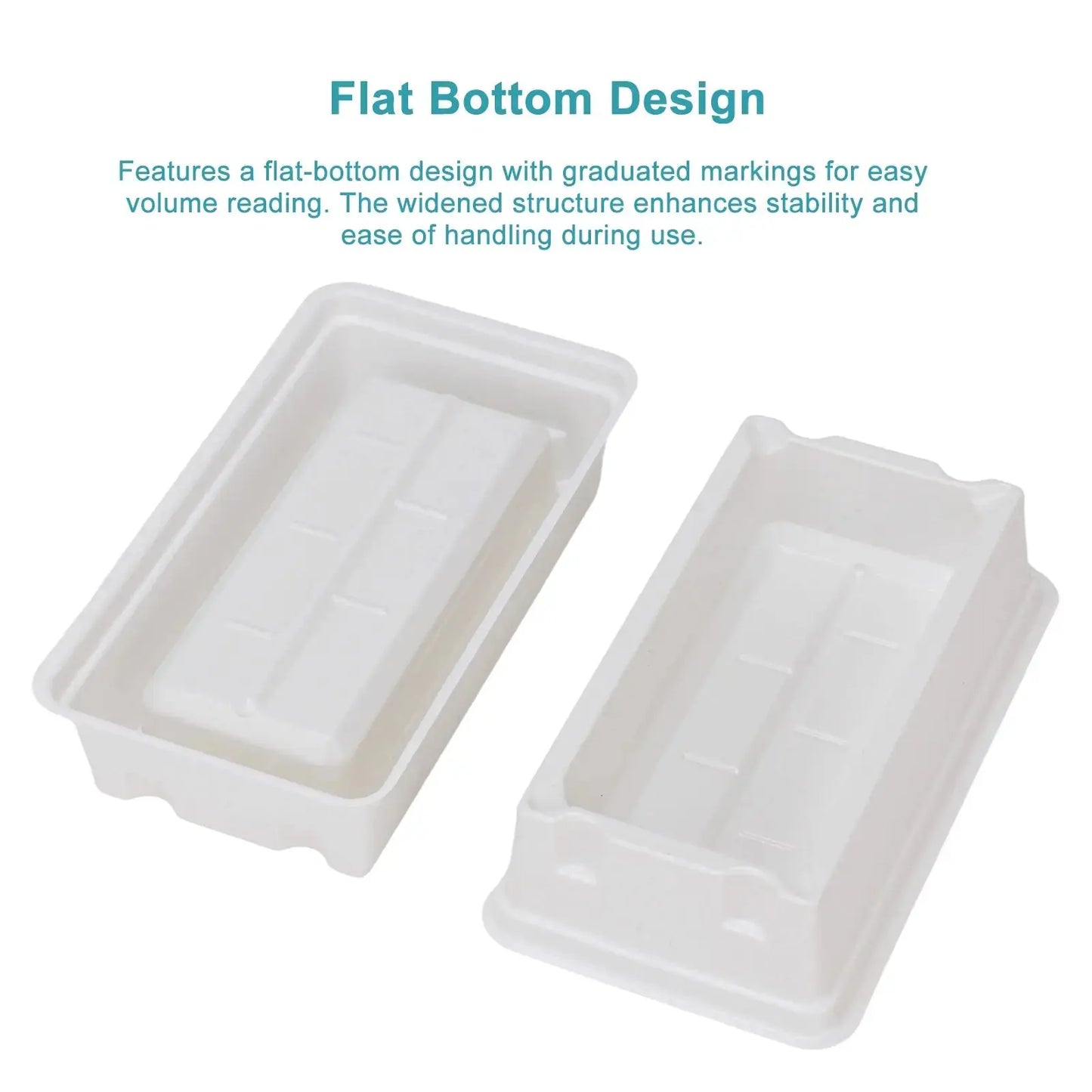 PS Reagent Reservoir, with Graduated Markings, 50ml /100ml, 20 pcs Pipette-Reservoir