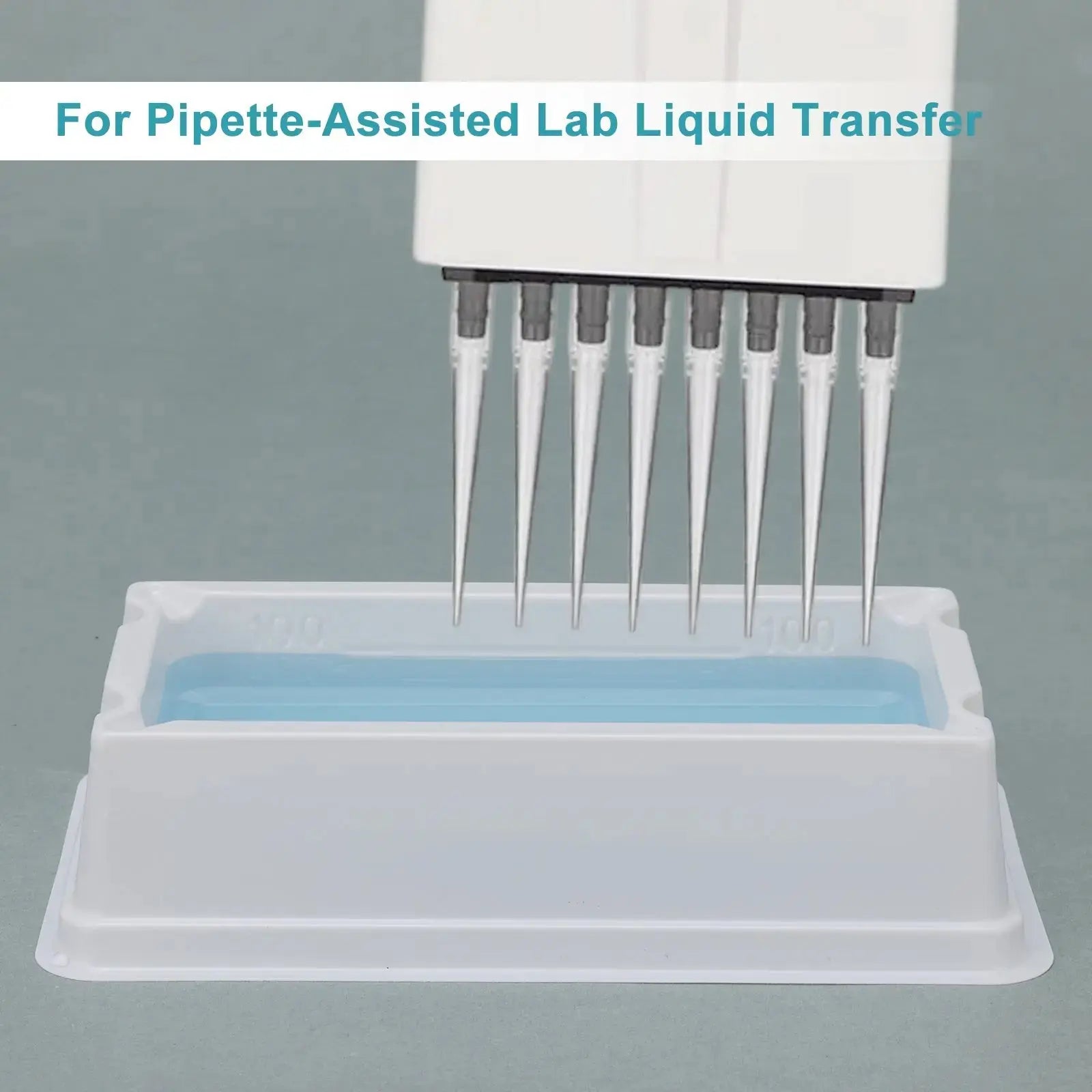 PS Reagent Reservoir, with Graduated Markings, 50ml /100ml, 20 pcs Pipette-Reservoir