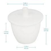 Detailed structural assembly component for StonyLab PTFE Crucible with Lid