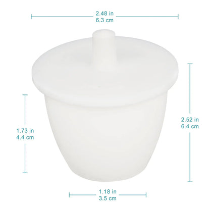 PTFE Crucible with Lid PTFE Crucible