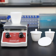 Comprehensive product view and setup components for StonyLab PTFE Crucible with Lid