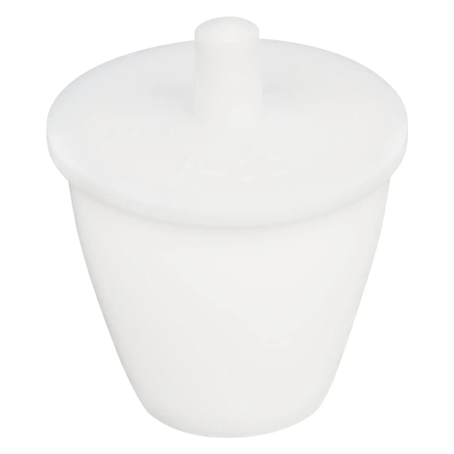 Close-up view showing the precise design and material of StonyLab PTFE Crucible with Lid