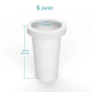 Close-up view showing the precise design and material of StonyLab PTFE Joint Sleeve