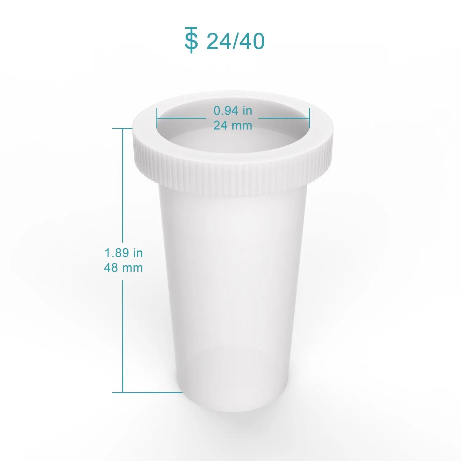 Close-up view showing the precise design and material of StonyLab PTFE Joint Sleeve
