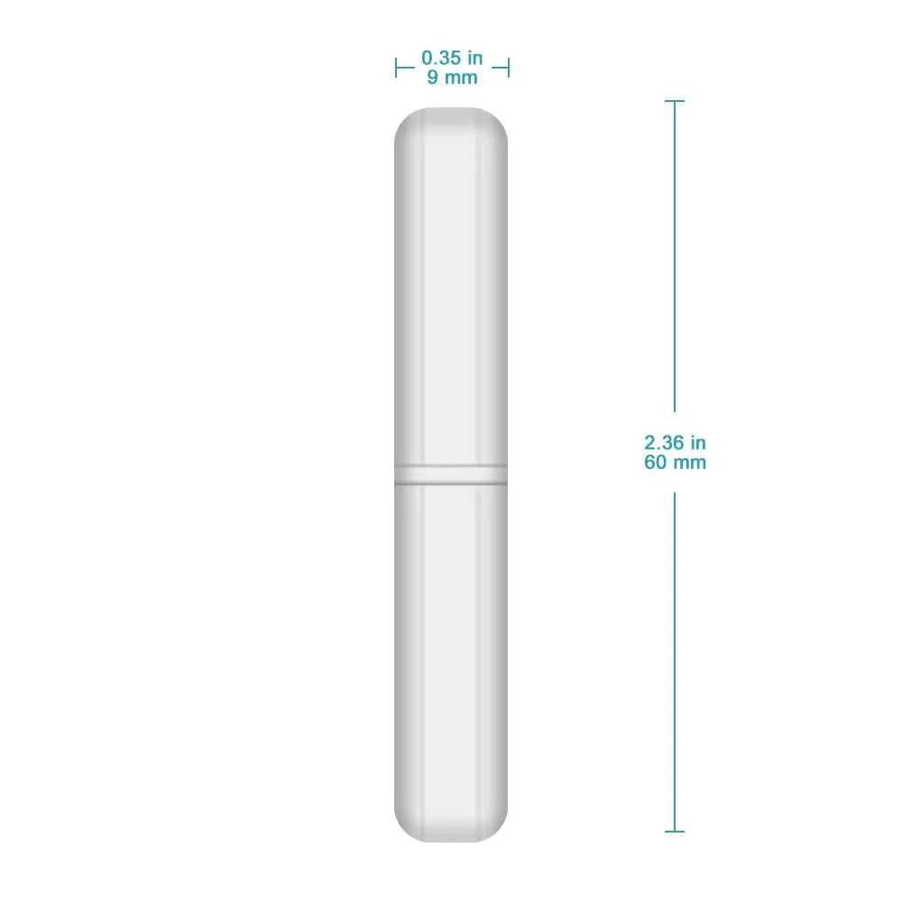 PTFE Magnetic Stir Bar, 15 mm, 5 Pack Stir Bars