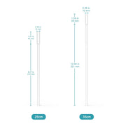 Close-up view showing the precise design and material of StonyLab PTFE Magnetic Stirring Bar Retriever