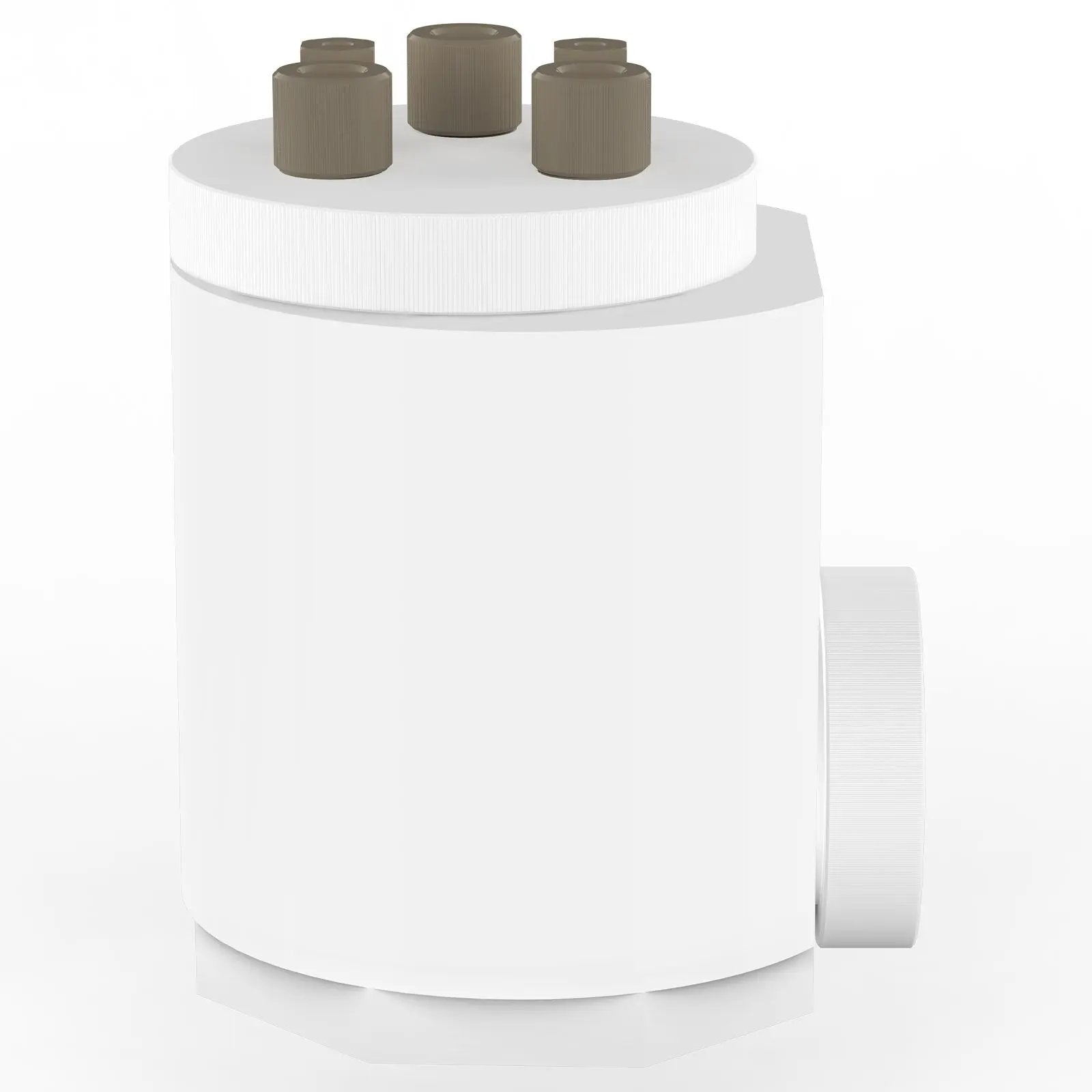 Comprehensive product view and setup components for StonyLab PTFE Sealed Electrolytic Cell with Quartz Optical Window [50-100 ml]