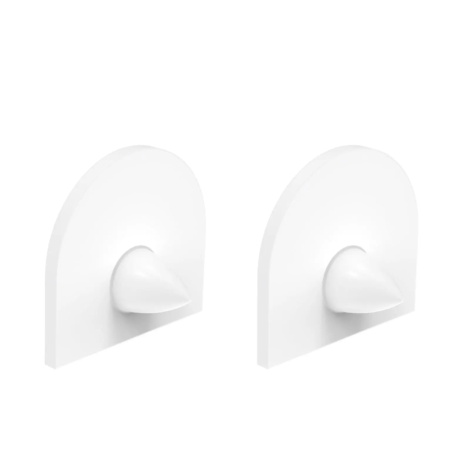 PTFE Sector Shaped Magnetic Stir Bars, 2 Pcs Stir Bars