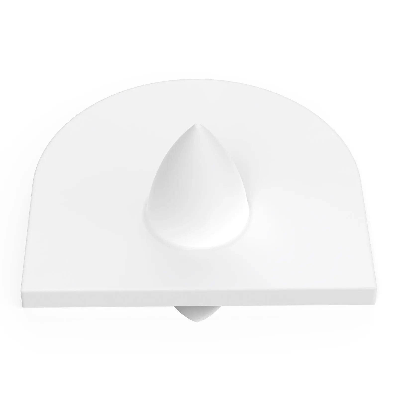 Side view and dimensional layout of the durable StonyLab PTFE Sector Shaped Magnetic Stir Bars