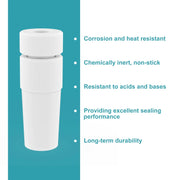StonyLab PTFE Stirring Plug heavy duty chemical processing configuration