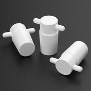Alternative angle showing underlying build quality of StonyLab PTFE Stoppers