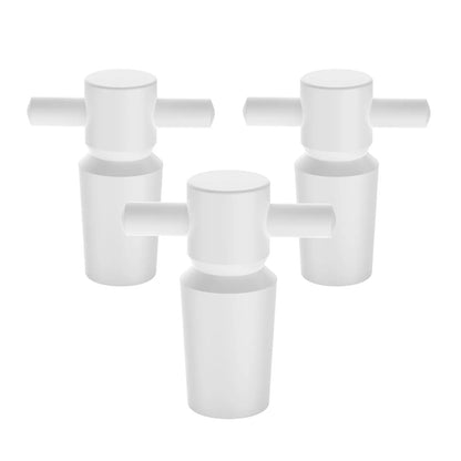 PTFE Stoppers with handle, 3-Pack,14#-29# Stoppers 14