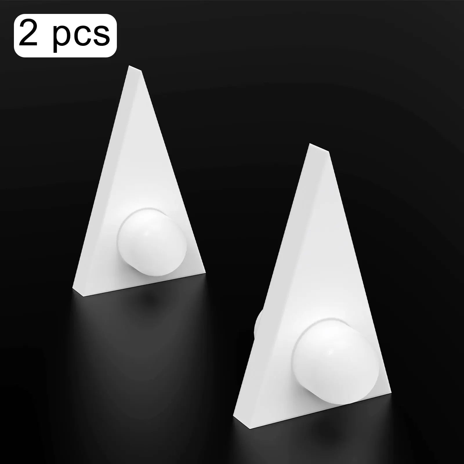 PTFE Triangular Magnetic Stir Bars, 2 Pcs Stir Bars