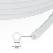 PTFE Tubing, OD 1/8'' (3mm), ID 5/64'' (2mm) Tubings