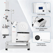 StonyLab Pilot-scale Rotary Evaporator heavy duty chemical processing configuration