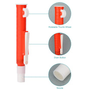 Side view and dimensional layout of the durable StonyLab Pipette Pump Set