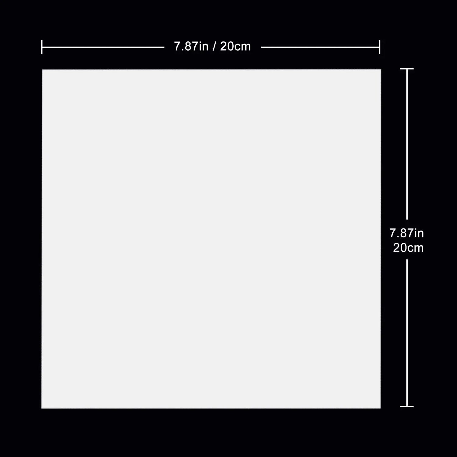 Side view and dimensional layout of the durable StonyLab Analytical TLC Plates