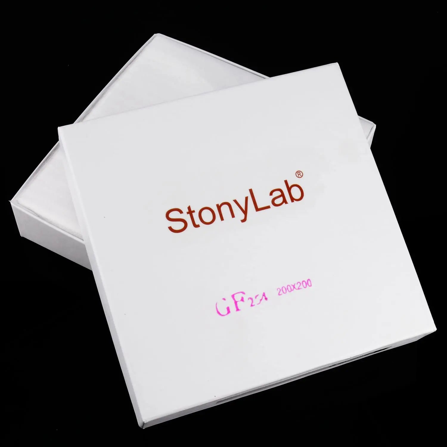 Alternative angle showing underlying build quality of StonyLab Analytical TLC Plates