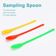 StonyLab Plastic Sampling Spoon Set heavy duty chemical processing configuration