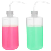 Alternative angle showing underlying build quality of StonyLab LDPE Wash Bottle