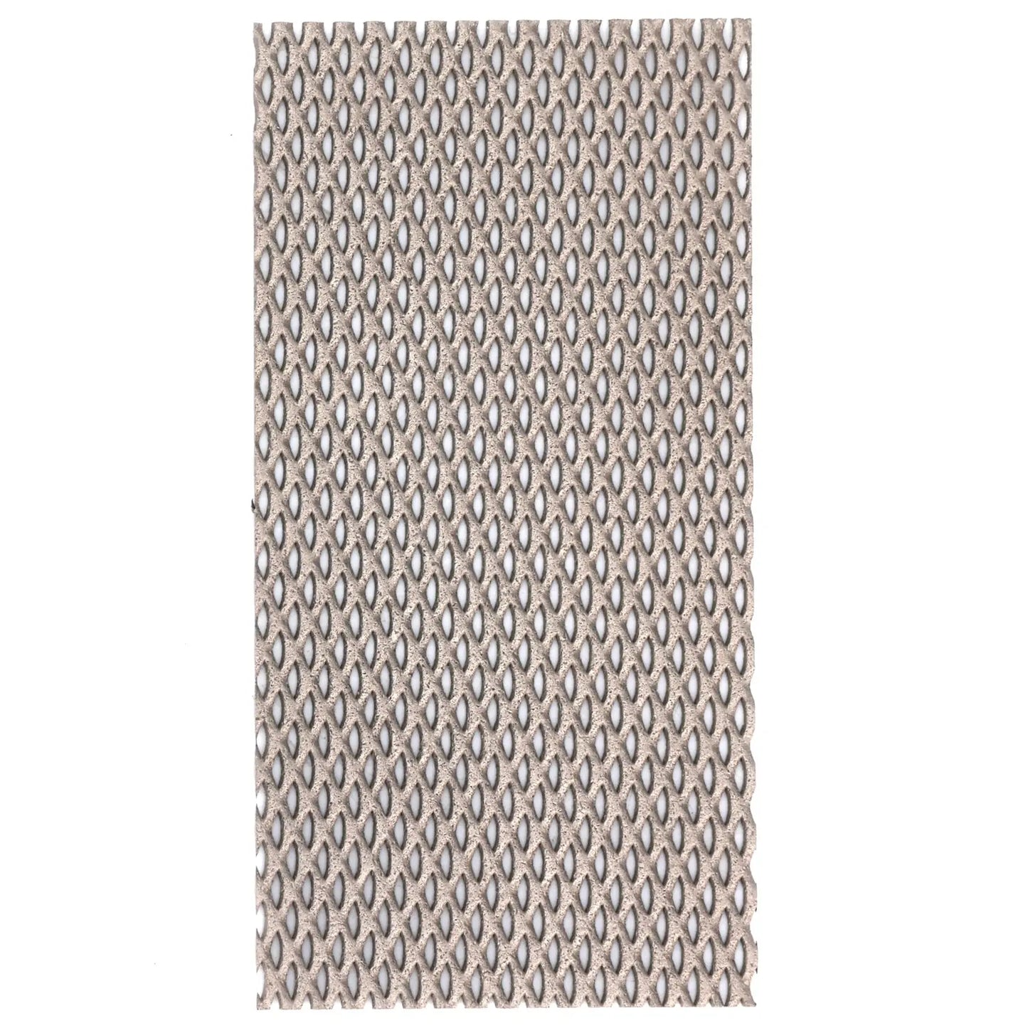 Platinized Titanium Mesh Electrode, 50 x 100 x 1 mm, for Electrolysis Anode or Cathode